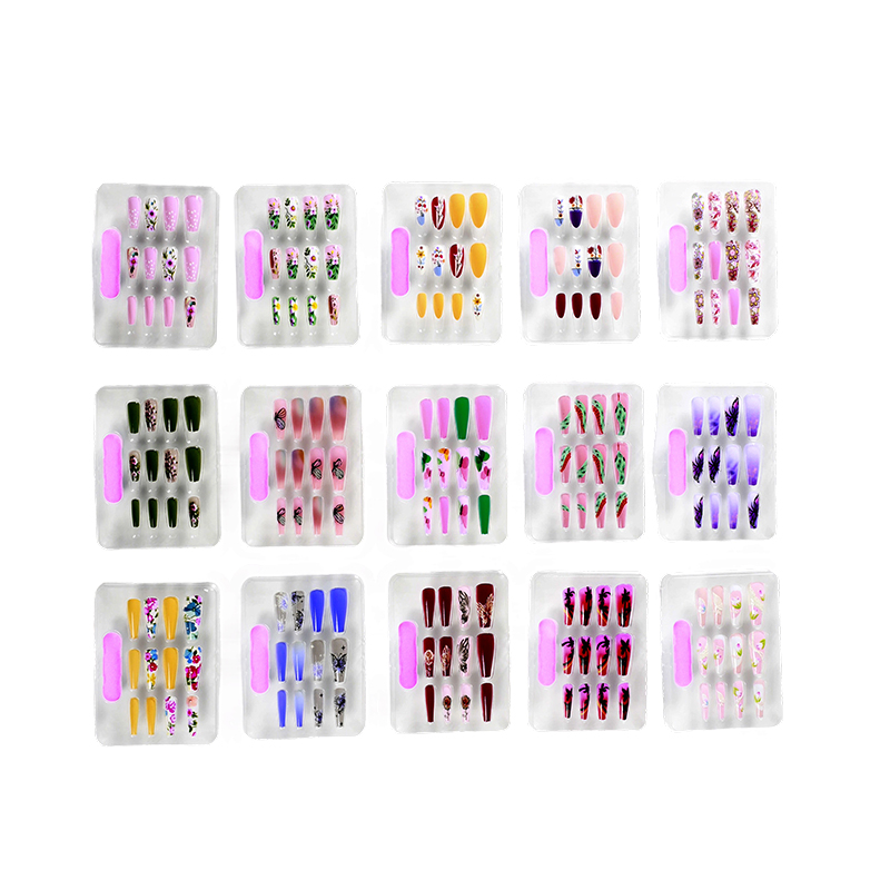 Long Water Drop Jelly Glue Wear Nail