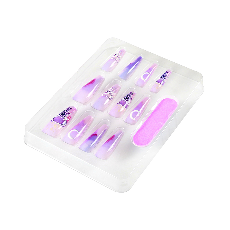Long Water Drop Jelly Glue Wear Nail
