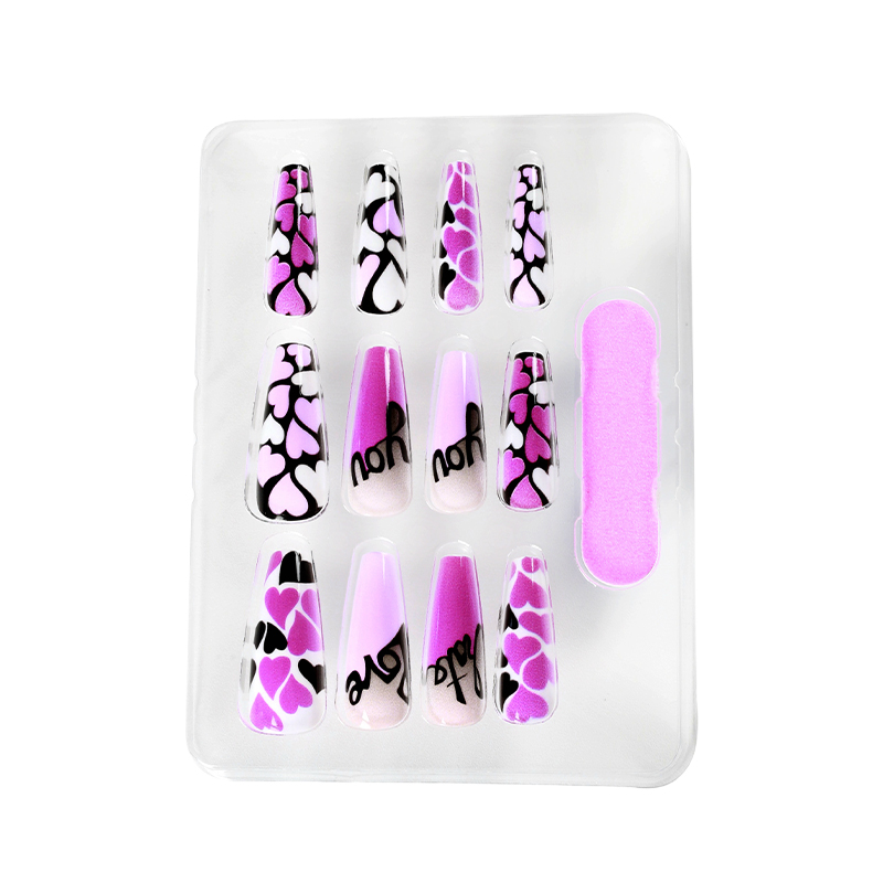 Long Water Drop Jelly Glue Wear Nail