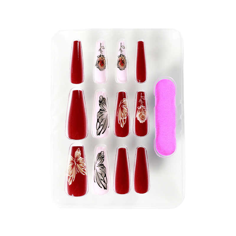 Long Water Drop Jelly Glue Wear Nail