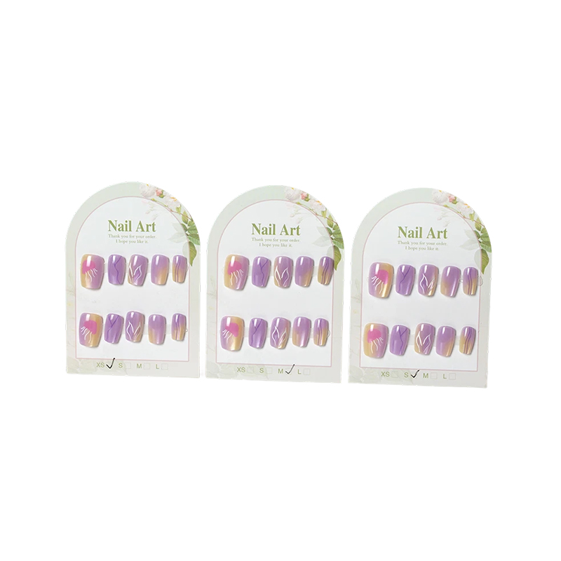 Short Handmade Detachable Wearable Nails Cute Ins Style