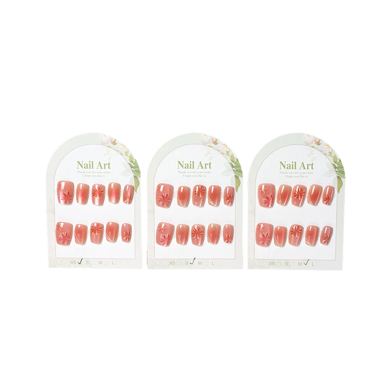 Short Handmade Detachable Wearable Nails Cute Ins Style