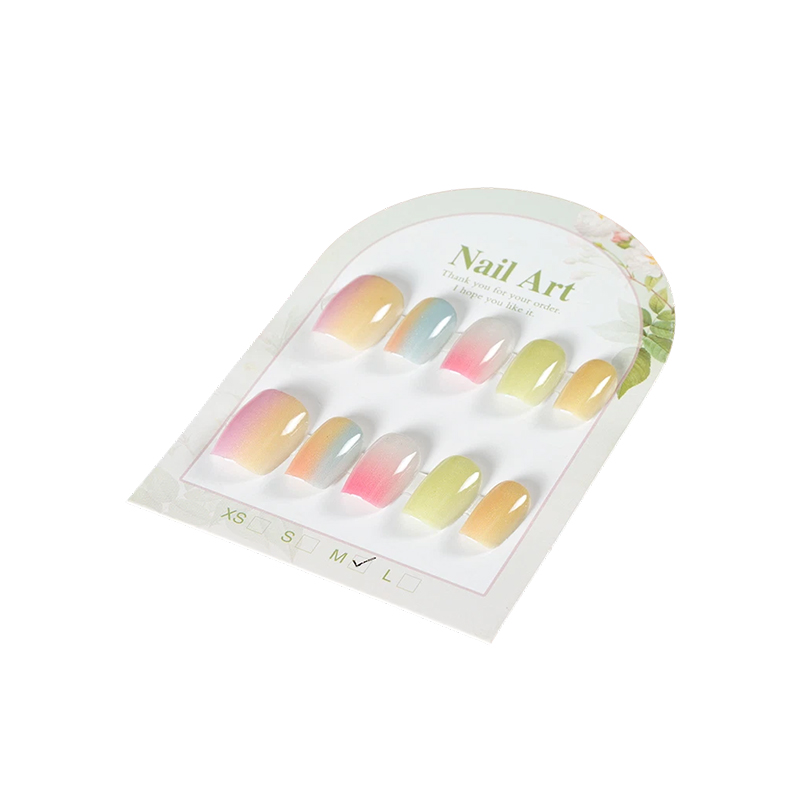 Short Handmade Detachable Wearable Nails Cute Ins Style